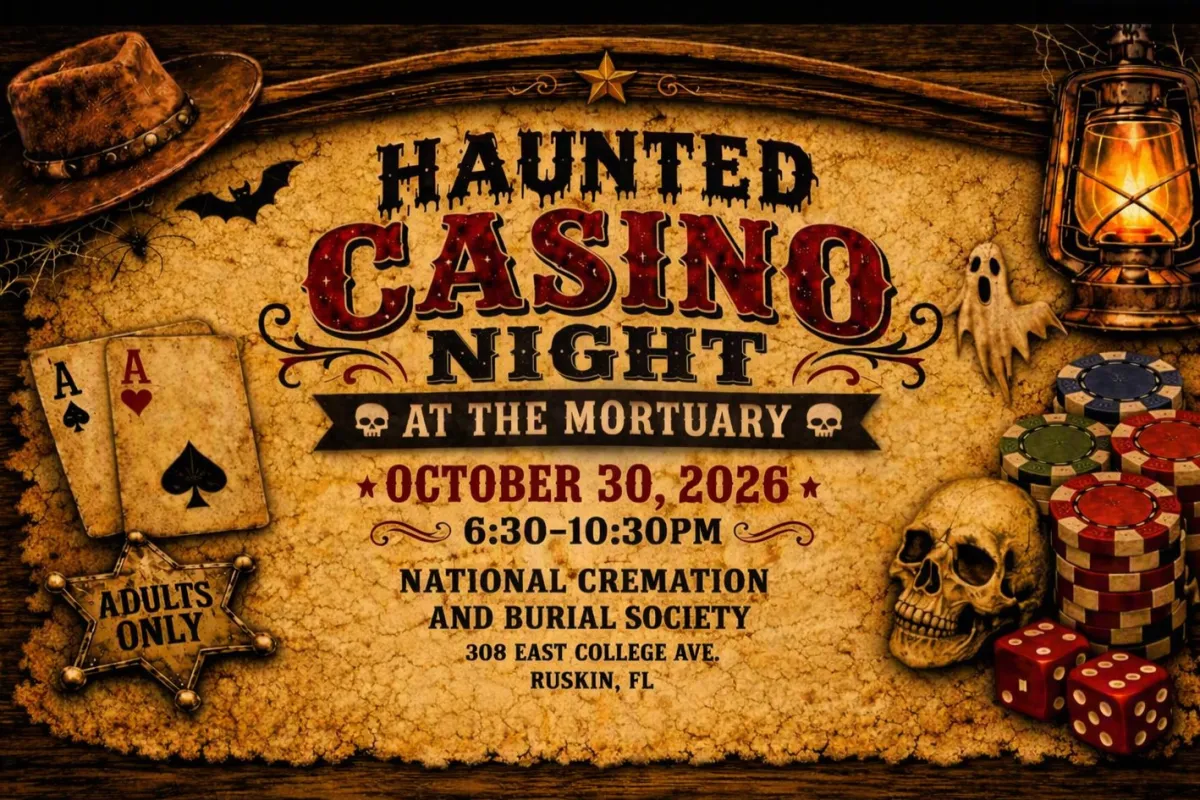 Tickets on Sale Now for Haunted Casino Night
