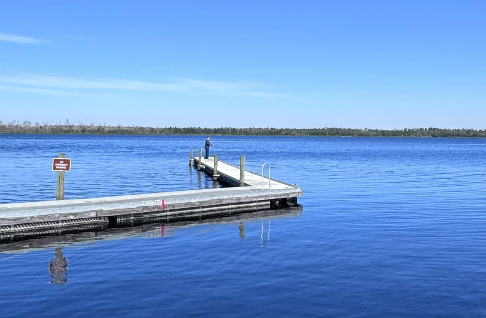 Solo Traveler Lake Manatee Park