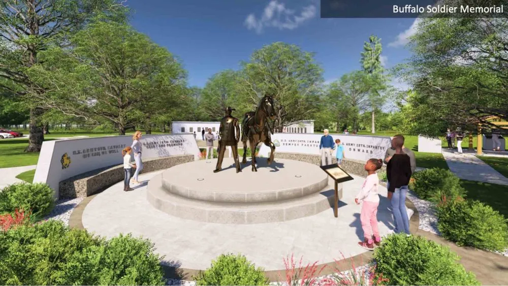 Buffalo Soldiers memorial adds new chapter to Hillsborough’s Veterans Memorial Park