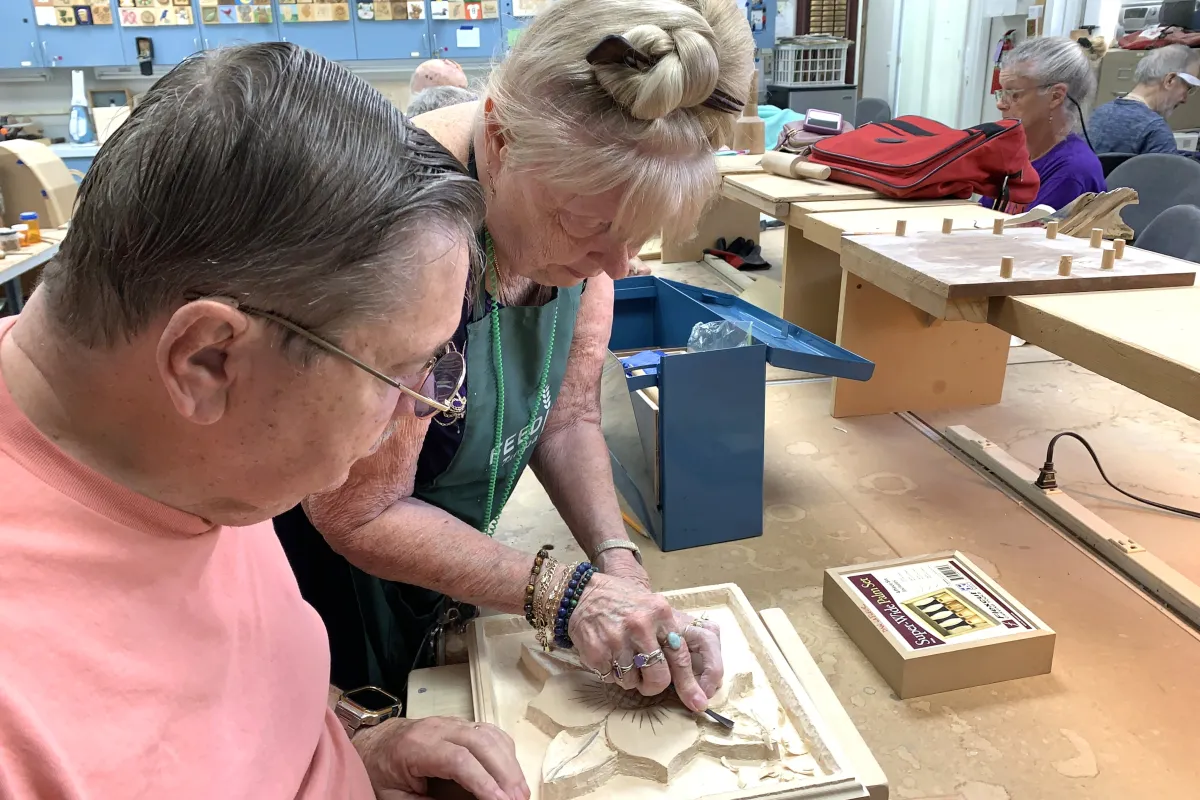 SCC carvers turn wood into art