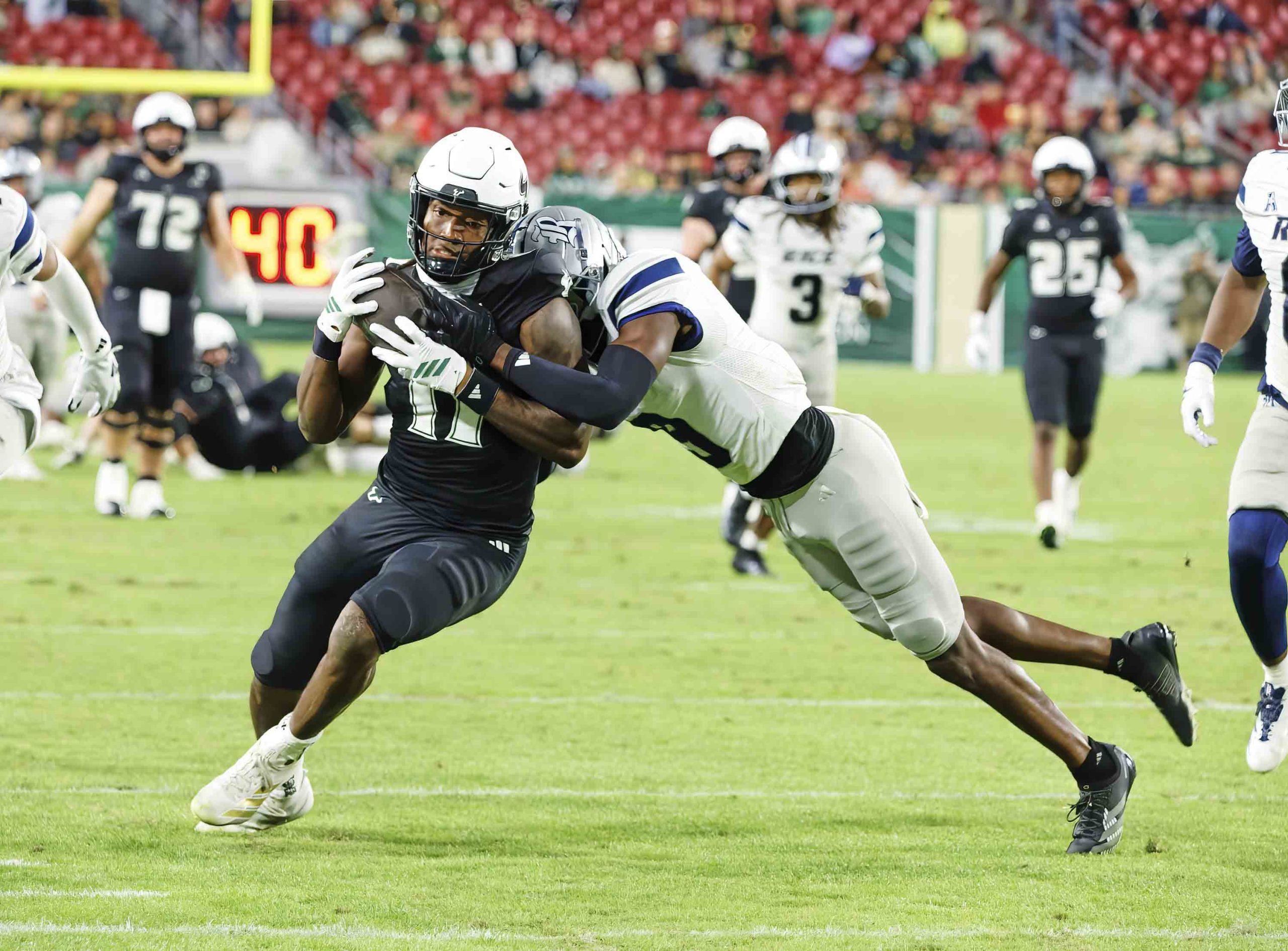 USF trounces Rice, backed by Record Byrum Brown performance