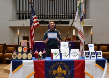 Rare scouting trifecta earned by Riverview teen with sights set on space
