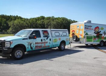 ‘Lab-on-wheels’ educates at Mosquitofish Giveaway