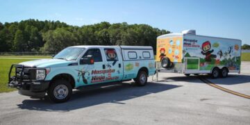 ‘Lab-on-wheels’ educates at Mosquitofish Giveaway