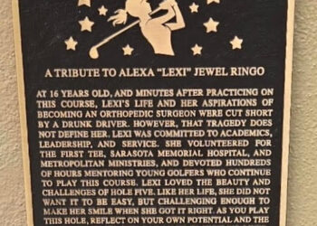 Posthumous Freedom Fairways plaque, scholarship program pay tribute to Waterset’s Lexi Ringo